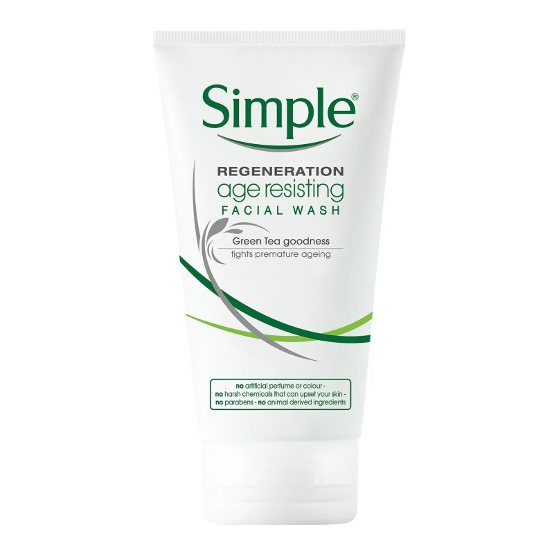 Simple Regeneration Age Resisting Facial Wash