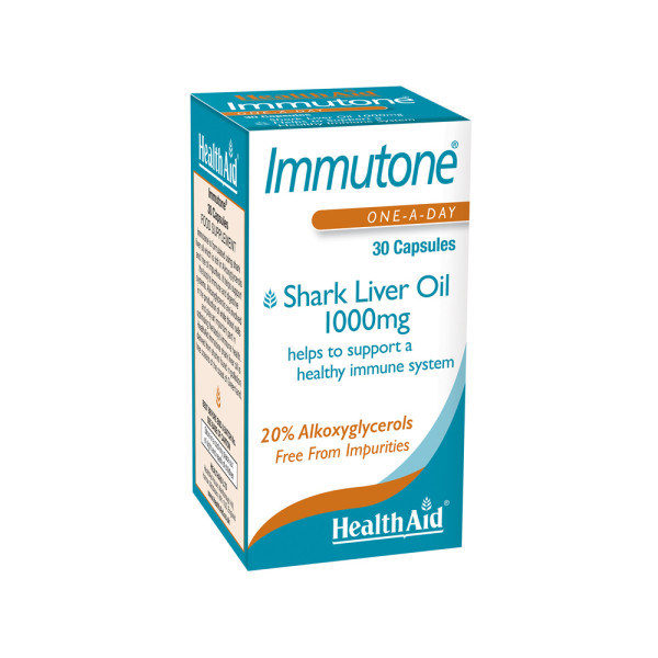 HealthAid Immutone Shark Liver Oil 1000mg Capsules