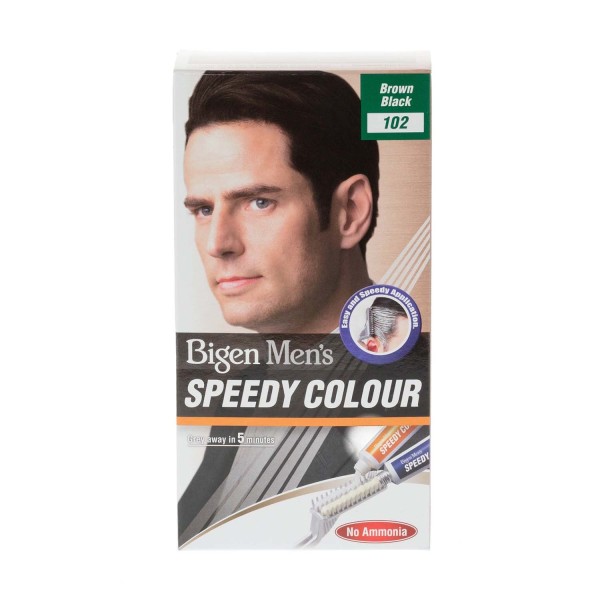 Bigen Men's Speedy Colour Brown Black 102