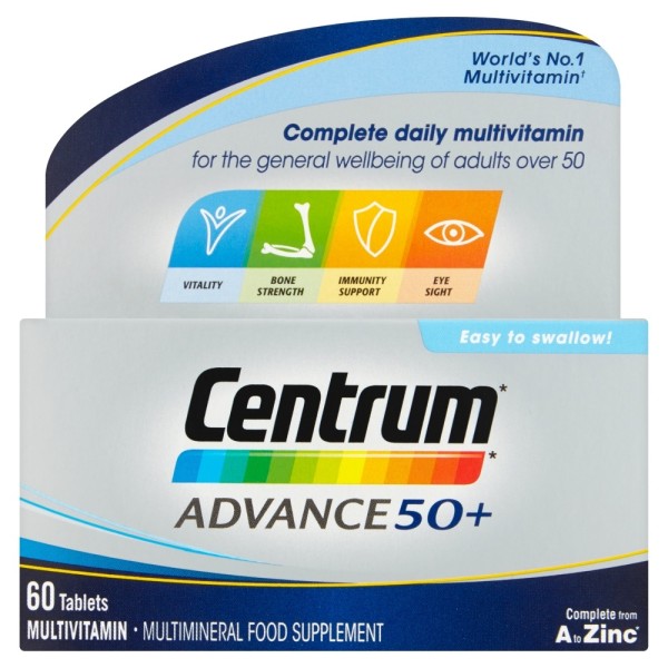Centrum Advance 50+ Multivitamin Tablets
