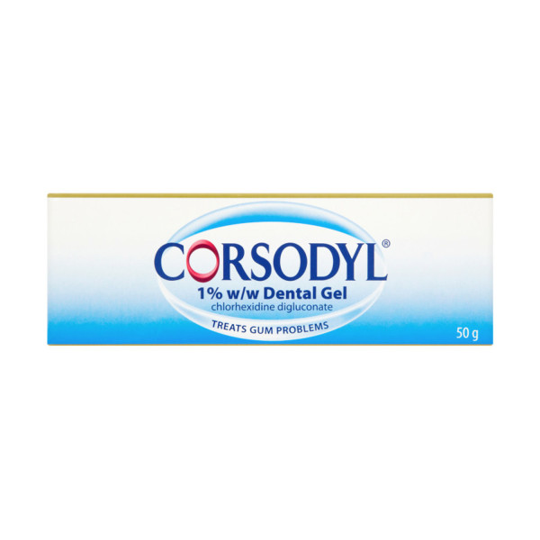 Corsodyl 1% W/W Gum Problem Treatment Dental Gel