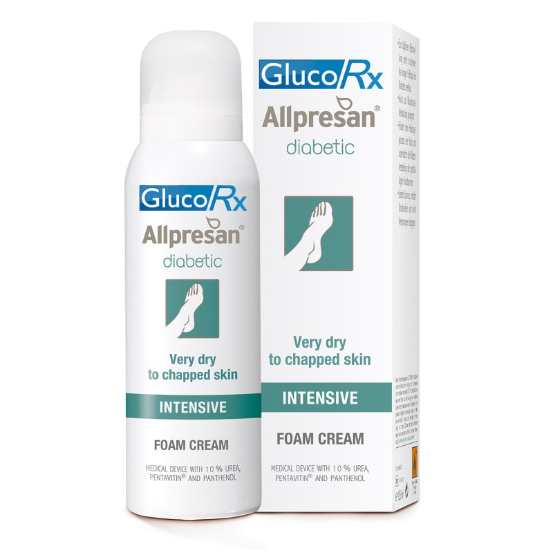 GlucoRx Allpresan Diabetic Foam Cream Intensive
