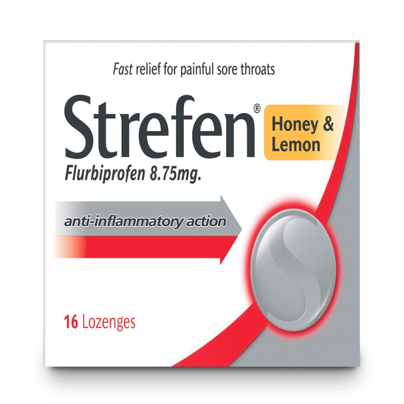 Strefen Honey & Lemon Lozenges