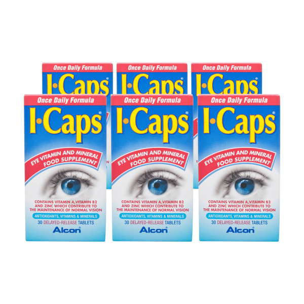 ICaps Lutein & Zeaxanthin Formula - 6 Pack