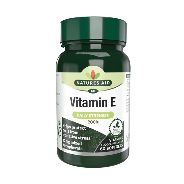 Natures Aid Vitamin E 200iu Natural Form