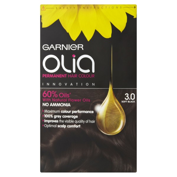 Garnier Olia 3.0 Soft Black Hair Dye