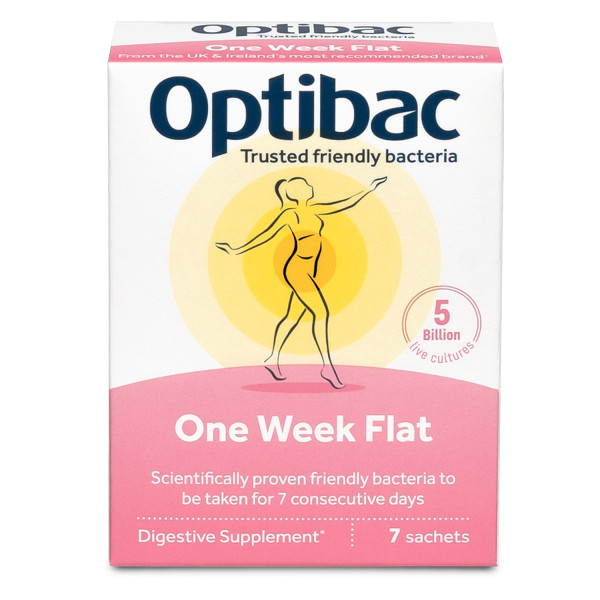 OptiBac Probiotics One Week Flat