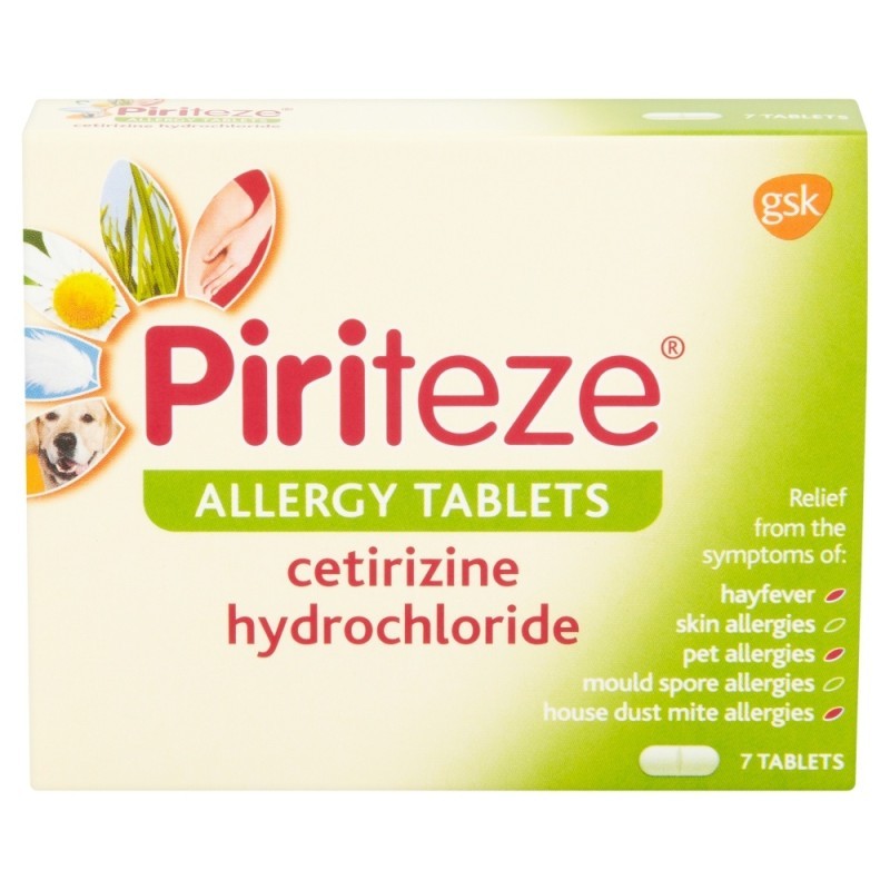 Piriteze One A Day Tablets