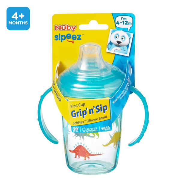 Nuby Grip N' Sip No Spill Tritan Cup
