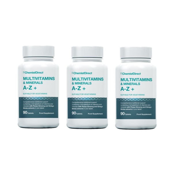 Chemist Direct MultiVitamins & Minerals A-Z Plus
