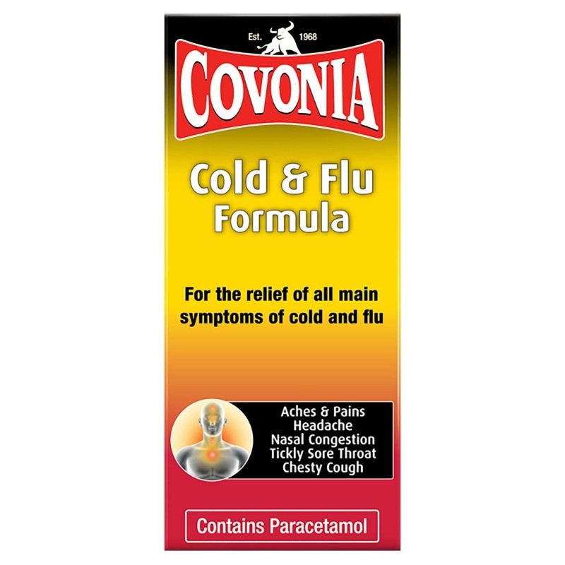 Covonia Cold & Flu Formula Sugar Free