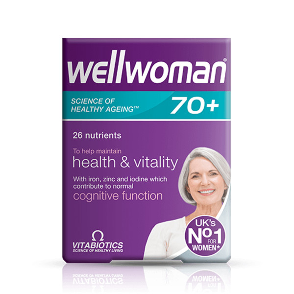 Vitabiotics Wellwoman 70+ Tablets