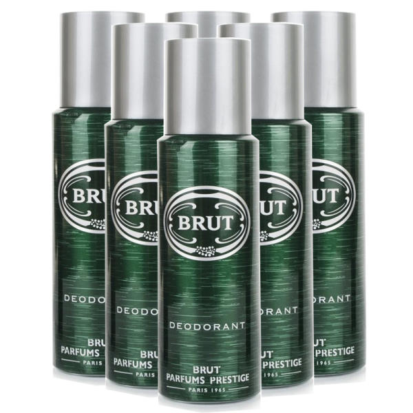 Brut Original Deodorant 6 Pack