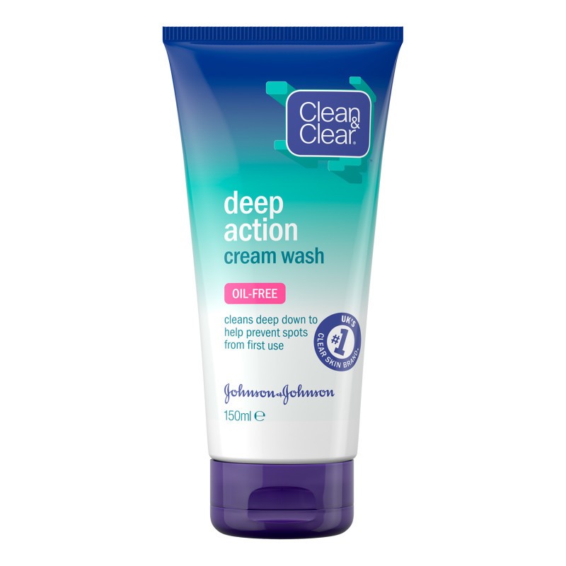 Clean & Clear Deep Action Cream Wash