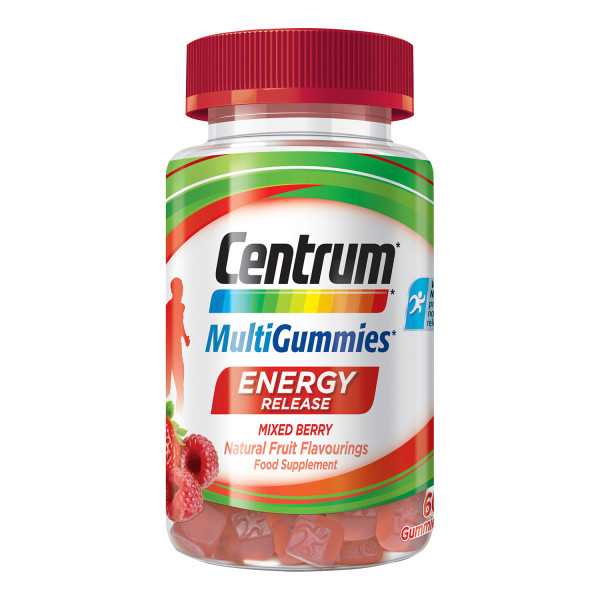 Centrum MultiGummies Energy Release Mixed Berry