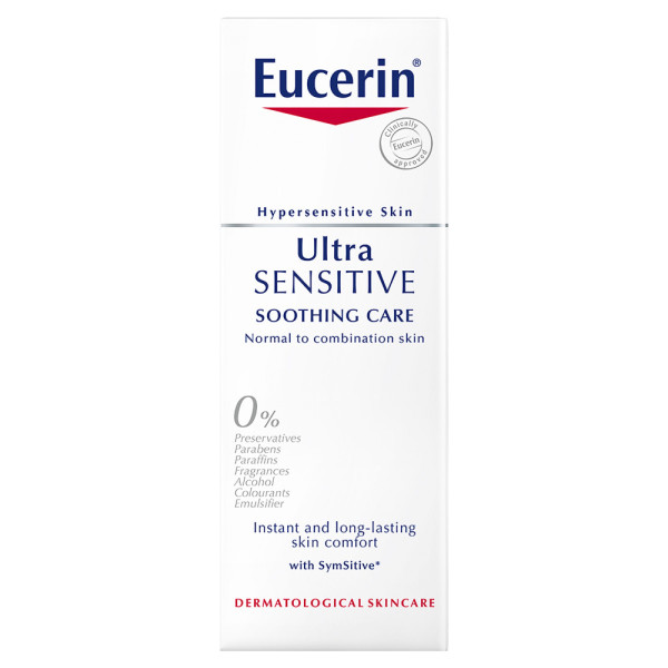 Eucerin UltraSensitive Soothing Care Face Cream for Normal to Combination Skin