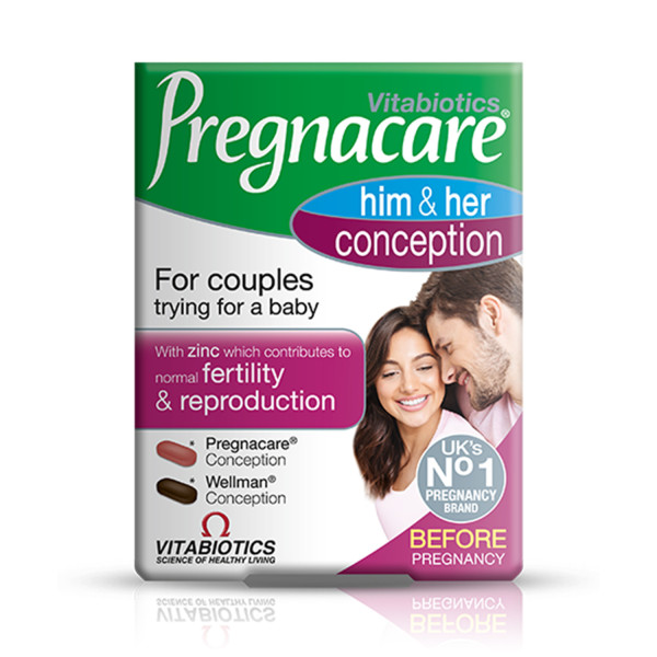 Vitabiotics Pregnacare Him & Her Conception Tablets