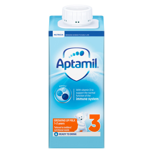 Aptamil 3 Toddler Milk Formula Liquid 1-2 Years