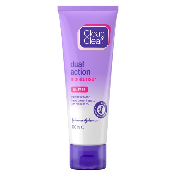 Clean and Clear Dual Action Oil Free Moisturiser