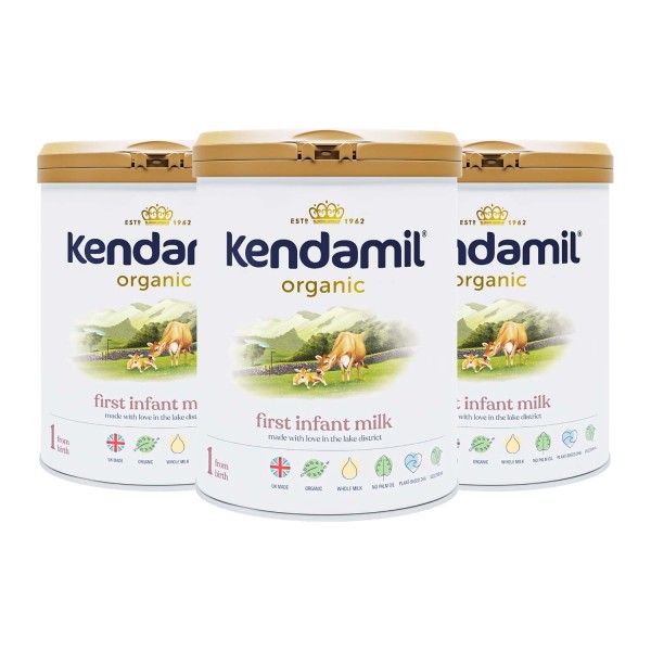 Kendamil Organic First Infant Milk Triple Pack