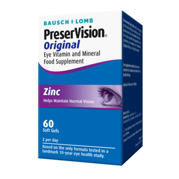Bausch + Lomb PreserVision Original Soft Gels
