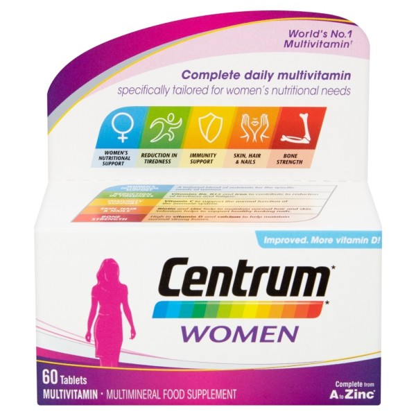 Centrum Women Multivitamin Tablets