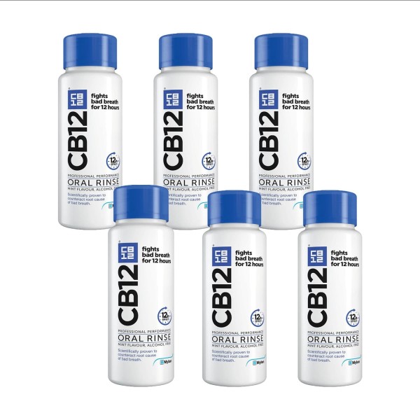 CB12 Mint Mouthwash -6 pack