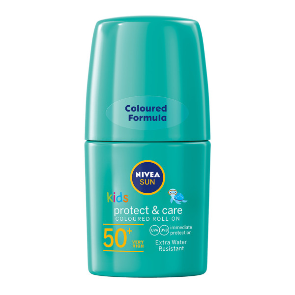 Nivea Sun Kids Green Protect & Care Coloured Roll On SPF50+