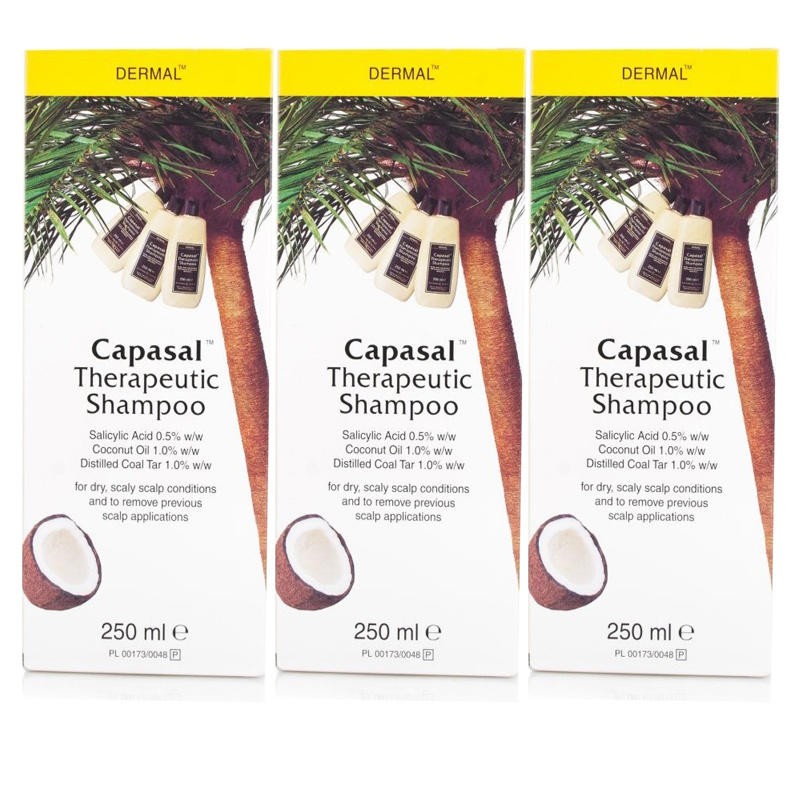 Capasal Therapeutic Shampoo Triple Pack
