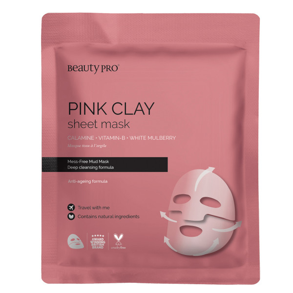BeautyPro Pink Clay Mask