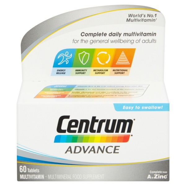 Centrum Advance Multivitamin Tablets