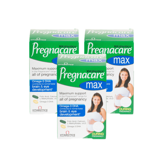 Vitabiotics Pregnacare Max Tablets Triple Pack